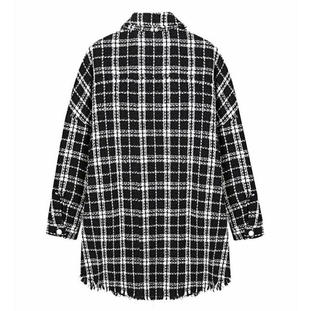 ZARA - 🍁秋新作🍁2448◇ツイード シャツ ジャケットの通販 by ZARA - 🍁秋新作🍁2448◇ツイード シャツ ジャケットの通販 by