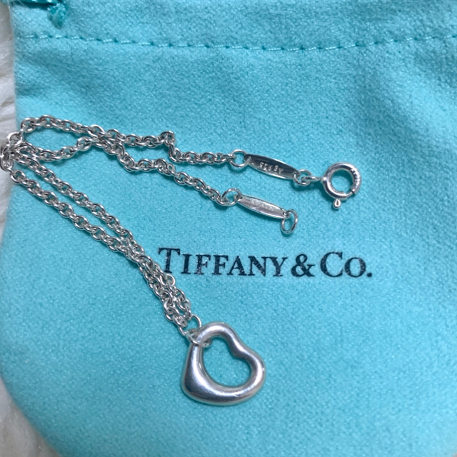 Tiffany & Co.(ティファニー)のTiffany ティファニー Tiffany&Co オープンハート ブレスレット レディースのアクセサリー(ブレスレット/バングル)の商品写真