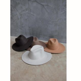 ルームサンマルロクコンテンポラリー(room306 CONTEMPORARY)のroom306 CONTEMPORARY   Simple Wool Hat (ハット)