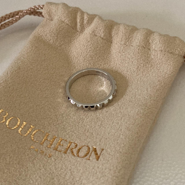 品質満点! BOUCHERON #53 ブシュロン クルドパリ ディアマン Pt 品質満点! BOUCHERON #53 ブシュロン クルドパリ ディアマン Pt