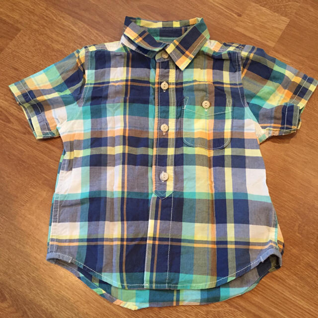 babyGAP(ベビーギャップ)のbaby gap シャツ キッズ/ベビー/マタニティのキッズ服男の子用(90cm~)(ブラウス)の商品写真