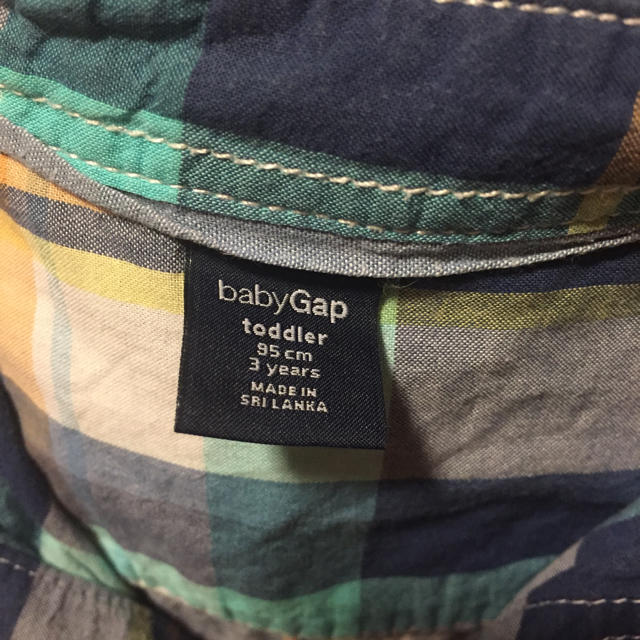 babyGAP(ベビーギャップ)のbaby gap シャツ キッズ/ベビー/マタニティのキッズ服男の子用(90cm~)(ブラウス)の商品写真