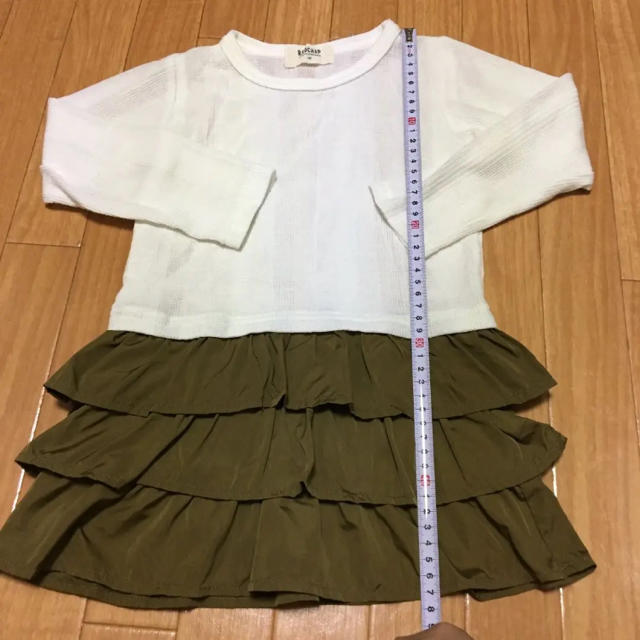 Branshes(ブランシェス)のワンピース100 ブランシェス キッズ/ベビー/マタニティのキッズ服女の子用(90cm~)(ワンピース)の商品写真