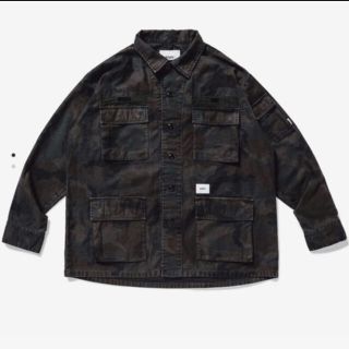 ダブルタップス(W)taps)のWTAPS 20SS JUNGLE LS 02 サイズS ジャングルシャツ(ミリタリージャケット)