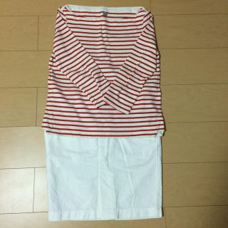 ユニクロ(UNIQLO)のユニクロ☆ボーダー(Tシャツ/カットソー(七分/長袖))