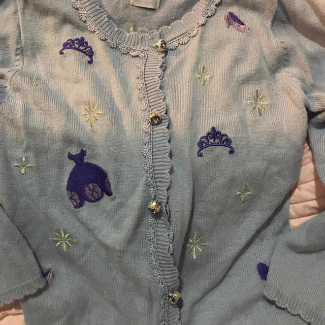 Disney(ディズニー)のはるか様専用☆カーディガン2着 キッズ/ベビー/マタニティのキッズ服女の子用(90cm~)(ジャケット/上着)の商品写真