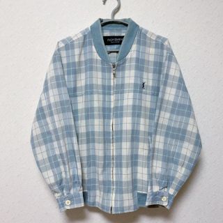 バーバリー(BURBERRY)の早い者勝ち！　90's YSL チェックブルゾン(ブルゾン)