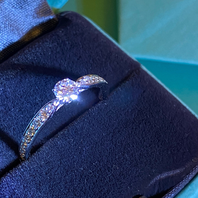 Tiffany & Co.(ティファニー)のフローズン様専用*.·.。゜Tiffany ダイヤモンドリング0.22ct レディースのアクセサリー(リング(指輪))の商品写真