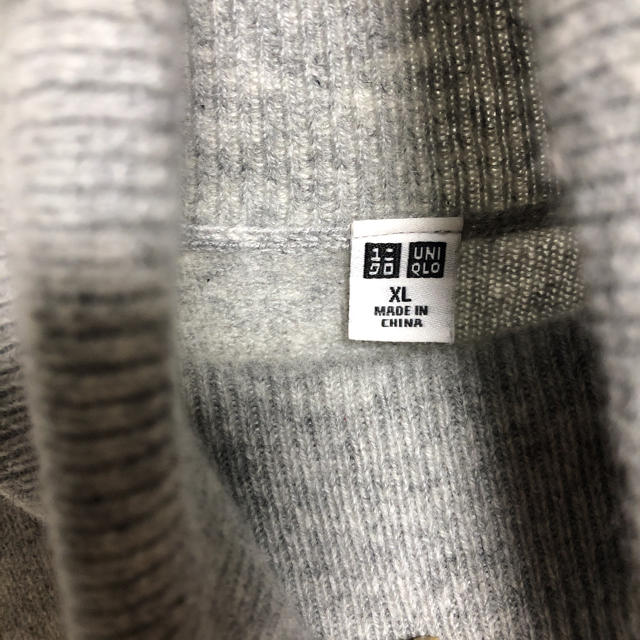 UNIQLO(ユニクロ)のユニクロ　カシミヤ100  タートル　XL レディースのトップス(ニット/セーター)の商品写真