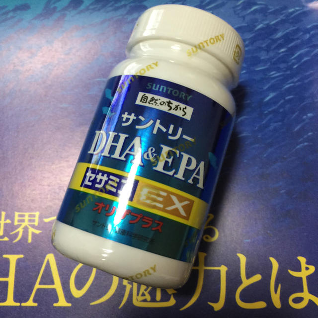 サントリー(サントリー)のサントリー DHA&EPA +セサミンEX  オリザプラス 食品/飲料/酒の健康食品(その他)の商品写真