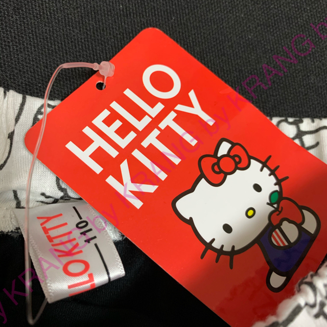サンリオ(サンリオ)のSANRIO Hello kitty インナーパンツ付きスカート キッズ/ベビー/マタニティのキッズ服女の子用(90cm~)(スカート)の商品写真