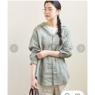 フィグロンドン(fig London)のREI様　専用　linen sailor blouse(シャツ/ブラウス(長袖/七分))