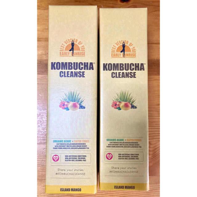 ダイエット食品KOMBUCHA CLEANSE コンブチャクレンズ　2本　セット