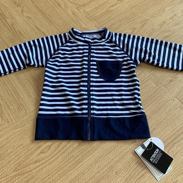 新品　キッズ　ラッシュガード キッズ/ベビー/マタニティのキッズ服女の子用(90cm~)(水着)の商品写真