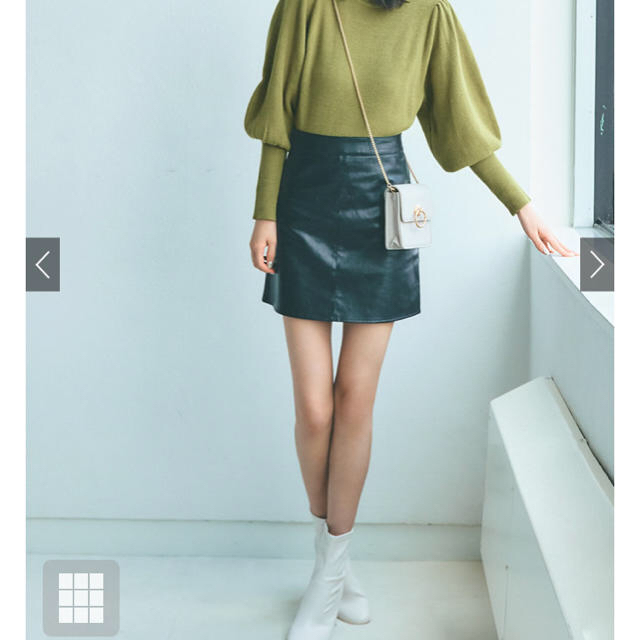 GRL(グレイル)のフェイクレザー　R様専用 レディースのスカート(ミニスカート)の商品写真