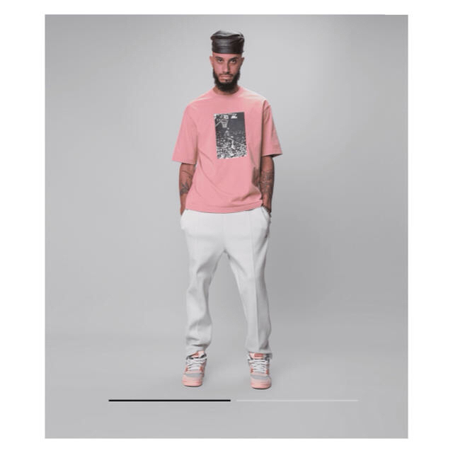 NIKE(ナイキ)のジョーダン　x  ユニオンLA  Tシャツ　ピンク　M メンズのトップス(Tシャツ/カットソー(半袖/袖なし))の商品写真