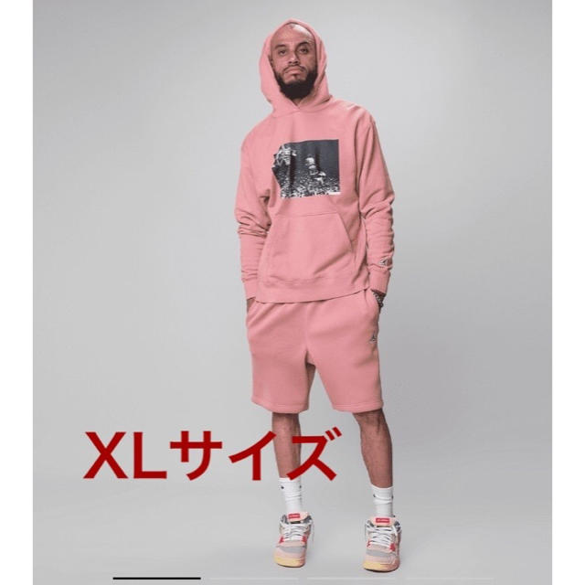 UNION JORDAN パーカー  ブラック XL