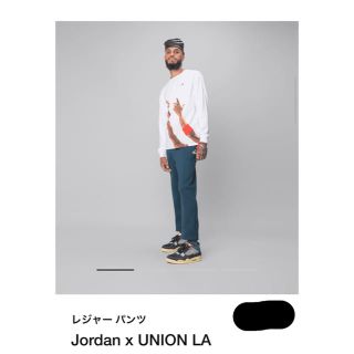 ナイキ(NIKE)のjordan×UNION LA レジャーパンツ　ユニオン　ジョーダン　Mサイズ(ワークパンツ/カーゴパンツ)