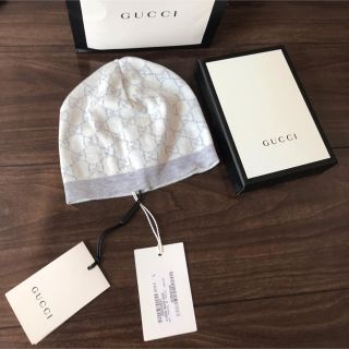 グッチ(Gucci)のグッチ新品ニット帽　ベビー(帽子)