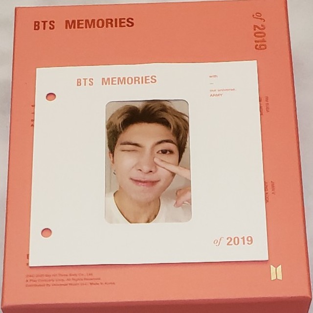 防弾少年団(BTS)(ボウダンショウネンダン)のBTS MEMORIES Blu-ray ナムジュン トレカ エンタメ/ホビーのタレントグッズ(アイドルグッズ)の商品写真