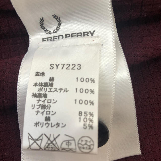 FRED PERRY(フレッドペリー)のフレッドペリー　ブルゾン　キッズ　110 キッズ/ベビー/マタニティのキッズ服男の子用(90cm~)(ジャケット/上着)の商品写真