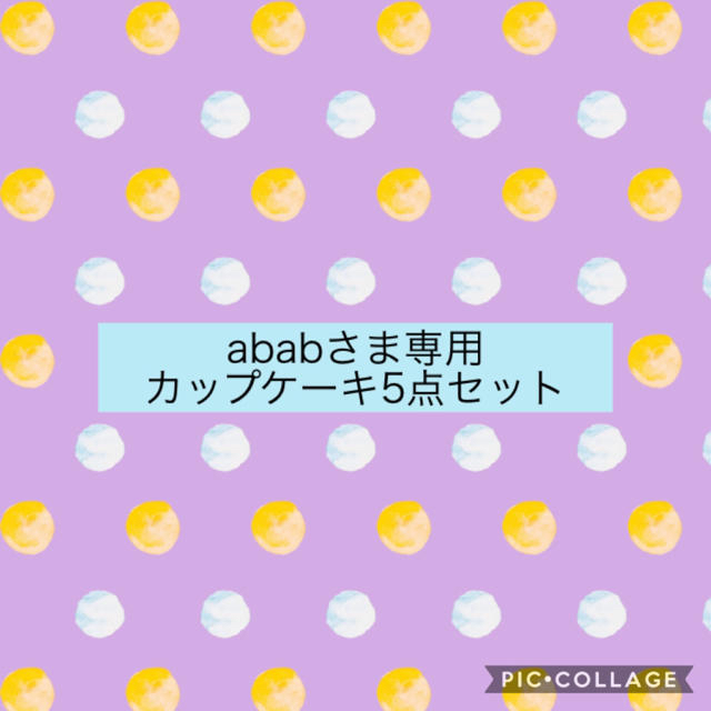 ababさま専用(カップケーキ5点セット) www.clipnclimbhuttpark.co.nz