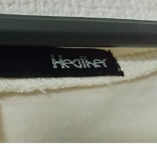 heather(ヘザー)のHeather ヘザー モノトーンフォトプリント 長袖カットソー Tシャツ レディースのトップス(Tシャツ(長袖/七分))の商品写真