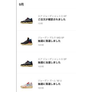 ナイキ(NIKE)のair jordan4 union off noir (スニーカー)