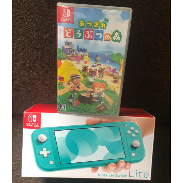 Switch Lite あつ森セット(本体＋カセット)