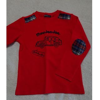 ムージョンジョン(mou jon jon)の新品 mou jon jon ムージョンジョン トレーナー 赤 120(Tシャツ/カットソー)