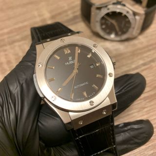 ウブロ(HUBLOT)の【限定値下げ】HUBLOT ウブロ 腕時計　自動巻　クラシックフュージョン(腕時計(アナログ))