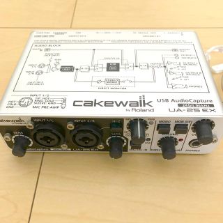【動作確認済み】Cakewalk by Roland / UA-25 EX(オーディオインターフェイス)