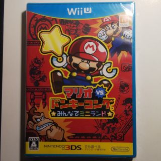 ウィーユー(Wii U)の【新品・未開封】マリオvs.ドンキーコング みんなでミニランド Wii U(家庭用ゲームソフト)