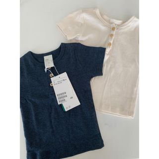 エイチアンドエム(H&M)のh&mベビー　未使用と1度着用Tシャツ(Ｔシャツ)