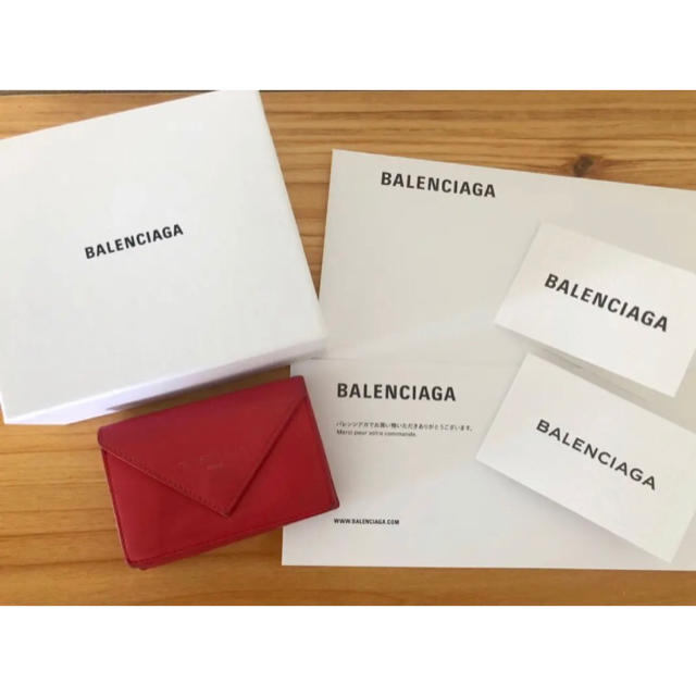 Balenciaga(バレンシアガ)のバレンシアガ ペーパーミニウォレット　 レディースのファッション小物(財布)の商品写真