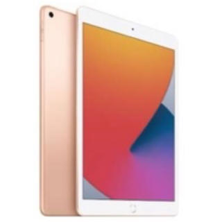 アイパッド(iPad)の[新品未開封]iPad 128GB ゴールド（第8世代）(タブレット)