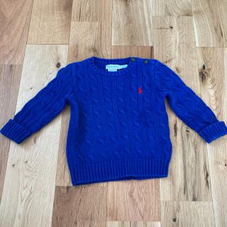 ラルフローレン(Ralph Lauren)のラルフローレン ベビー　ニット　セーター80(ニット/セーター)