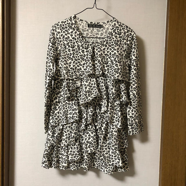 レオパード柄＊ワンピース キッズ/ベビー/マタニティのキッズ服女の子用(90cm~)(ワンピース)の商品写真