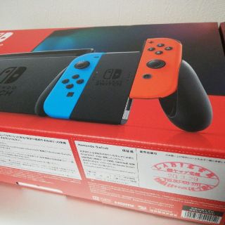 ニンテンドースイッチ(Nintendo Switch)の Switch 本体　JOY-CON(L) ネオンブルー/(R) ネオ(家庭用ゲーム機本体)