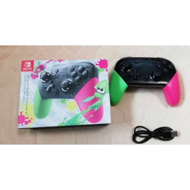 switch proコントローラー(スプラトゥーン2)