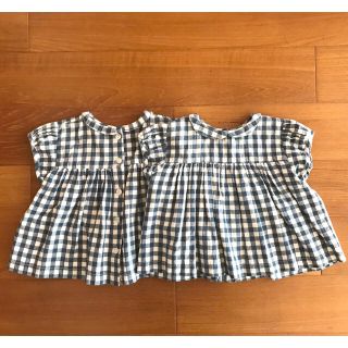 キャラメルベビー&チャイルド(Caramel baby&child )のlittle cotton clothes  ブラウス　1着(シャツ/カットソー)