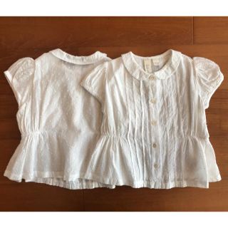 キャラメルベビー&チャイルド(Caramel baby&child )の[りり様専用］little cotton clothes  ブラウス(シャツ/カットソー)