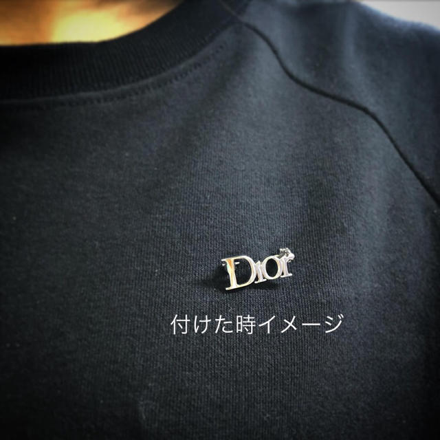 Dior(ディオール)のDior ディオール　アクセサリー　ブローチ　コサージュ　シルバー　 レディースのアクセサリー(ブローチ/コサージュ)の商品写真