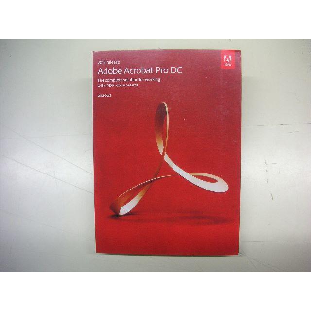 開封・未使用品 Win版 Acrobat Pro DC 2015