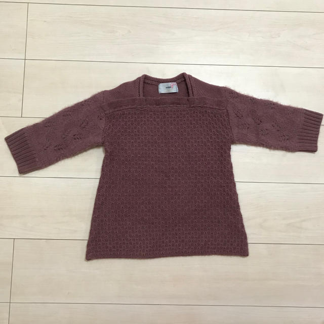 SNIDEL(スナイデル)のニット　スナイデルガール キッズ/ベビー/マタニティのキッズ服女の子用(90cm~)(ニット)の商品写真