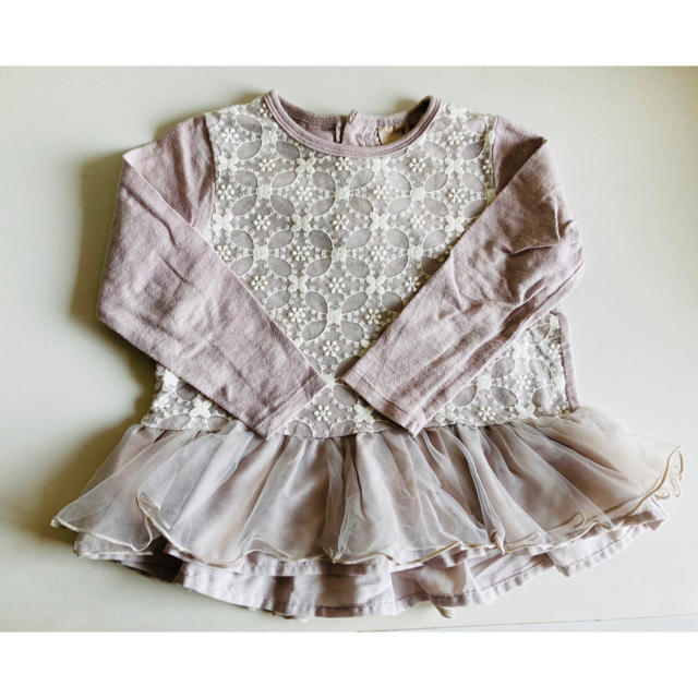 petit main(プティマイン)のpetit main  チュニック　90size キッズ/ベビー/マタニティのキッズ服女の子用(90cm~)(Tシャツ/カットソー)の商品写真