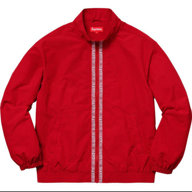 supreme Classic Logo Taping Track Jacket