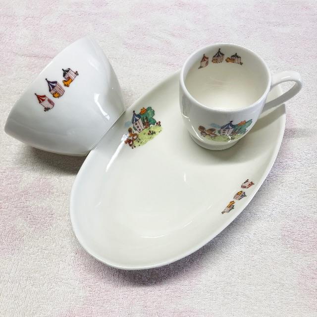 絶版品 今井杏コレクション「鳥の巣発見」 3種 新品 インテリア/住まい/日用品のキッチン/食器(食器)の商品写真
