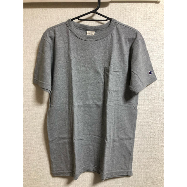 Champion(チャンピオン)のChampion ポケットTシャツ グレー メンズのトップス(Tシャツ/カットソー(半袖/袖なし))の商品写真