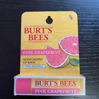 バーツビーズ(BURT'S BEES)の【新品】バーツビーズ　ピンクグレープフルーツの匂い　送料無料(リップケア/リップクリーム)